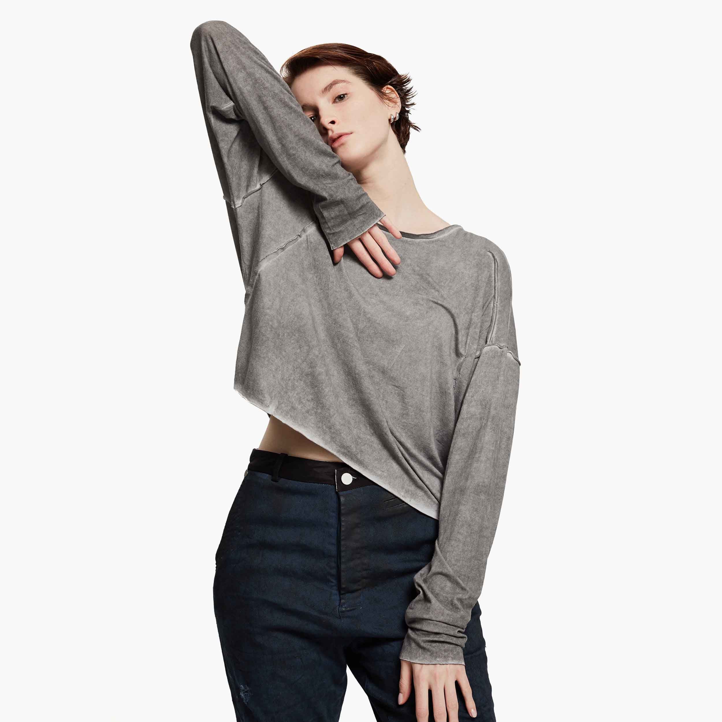 Umit Unal Special Dyed Cropped Top