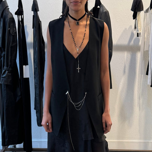 Wool and Viscose Vest