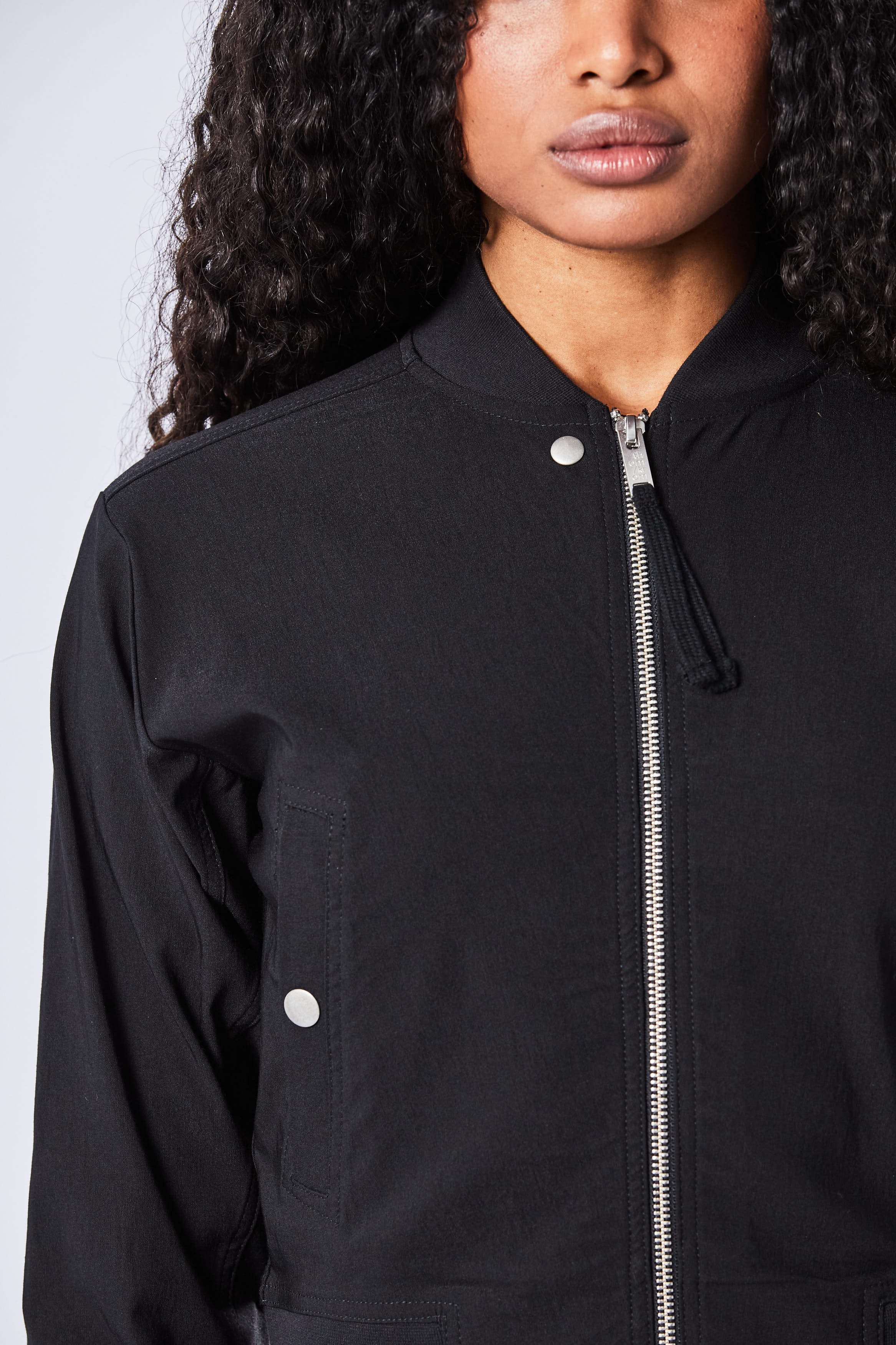 Thom Krom Cropped Bomber Jacket