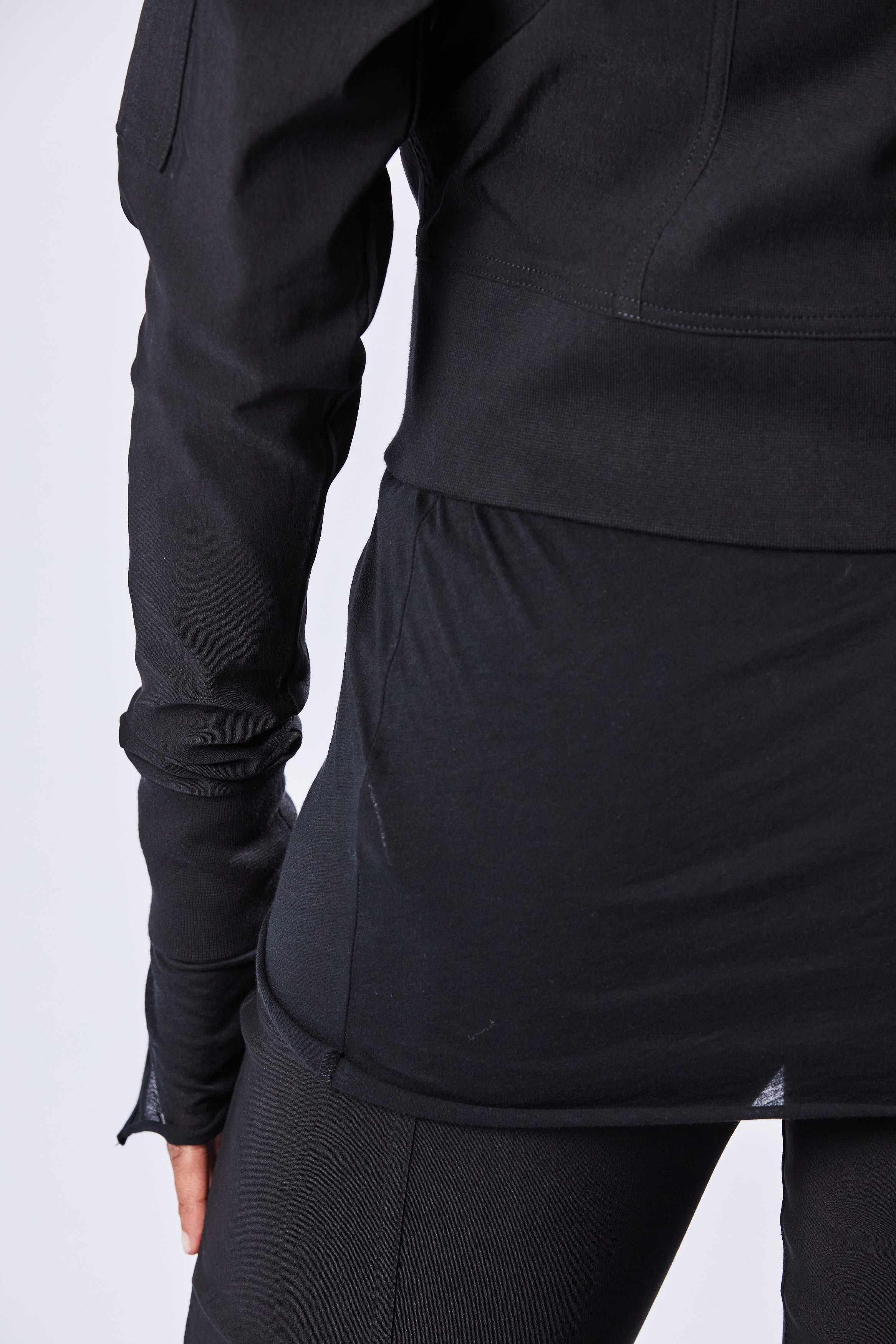 Thom Krom Cropped Bomber Jacket