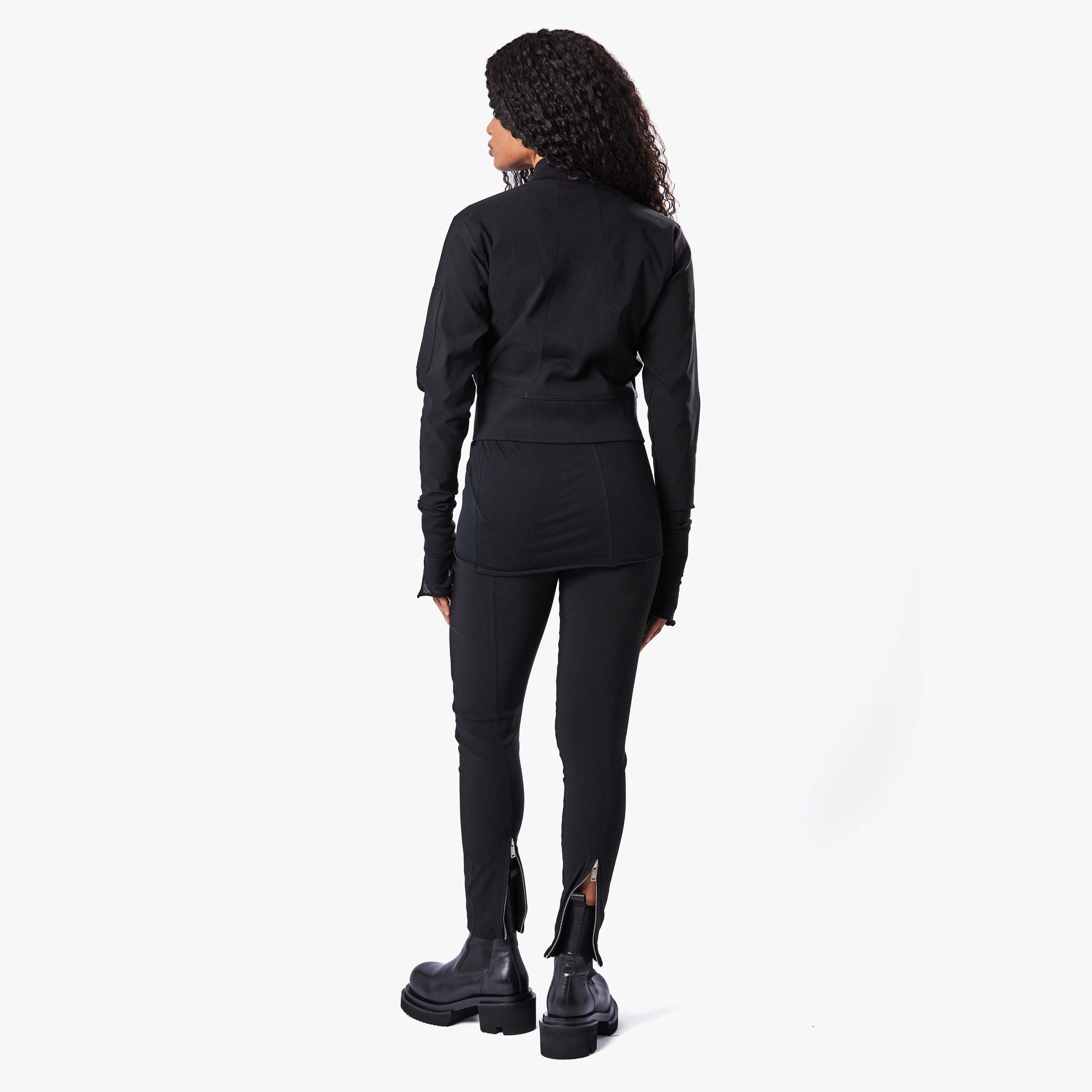 Thom Krom Cropped Bomber Jacket