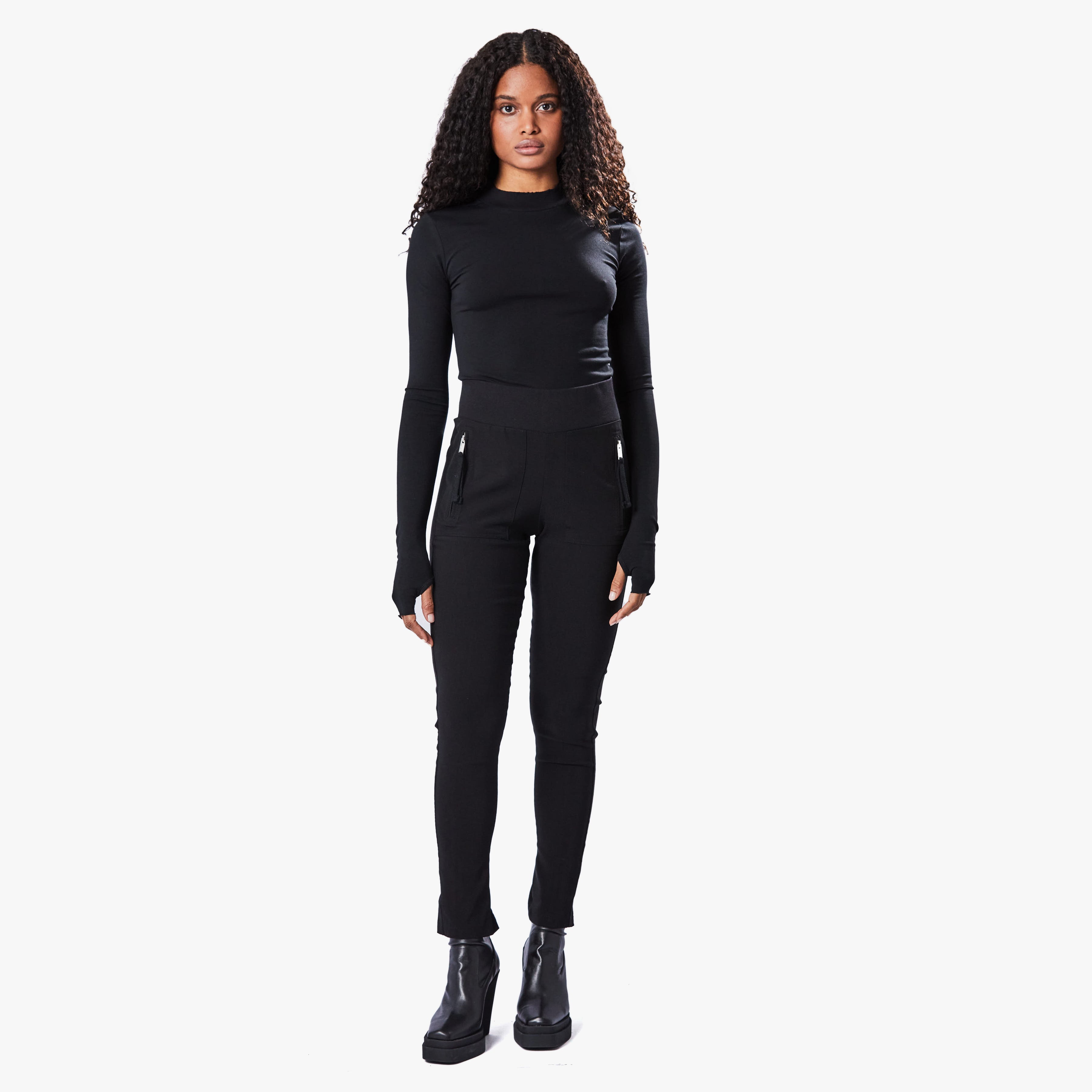Thom Krom Slim Pants With Zippers