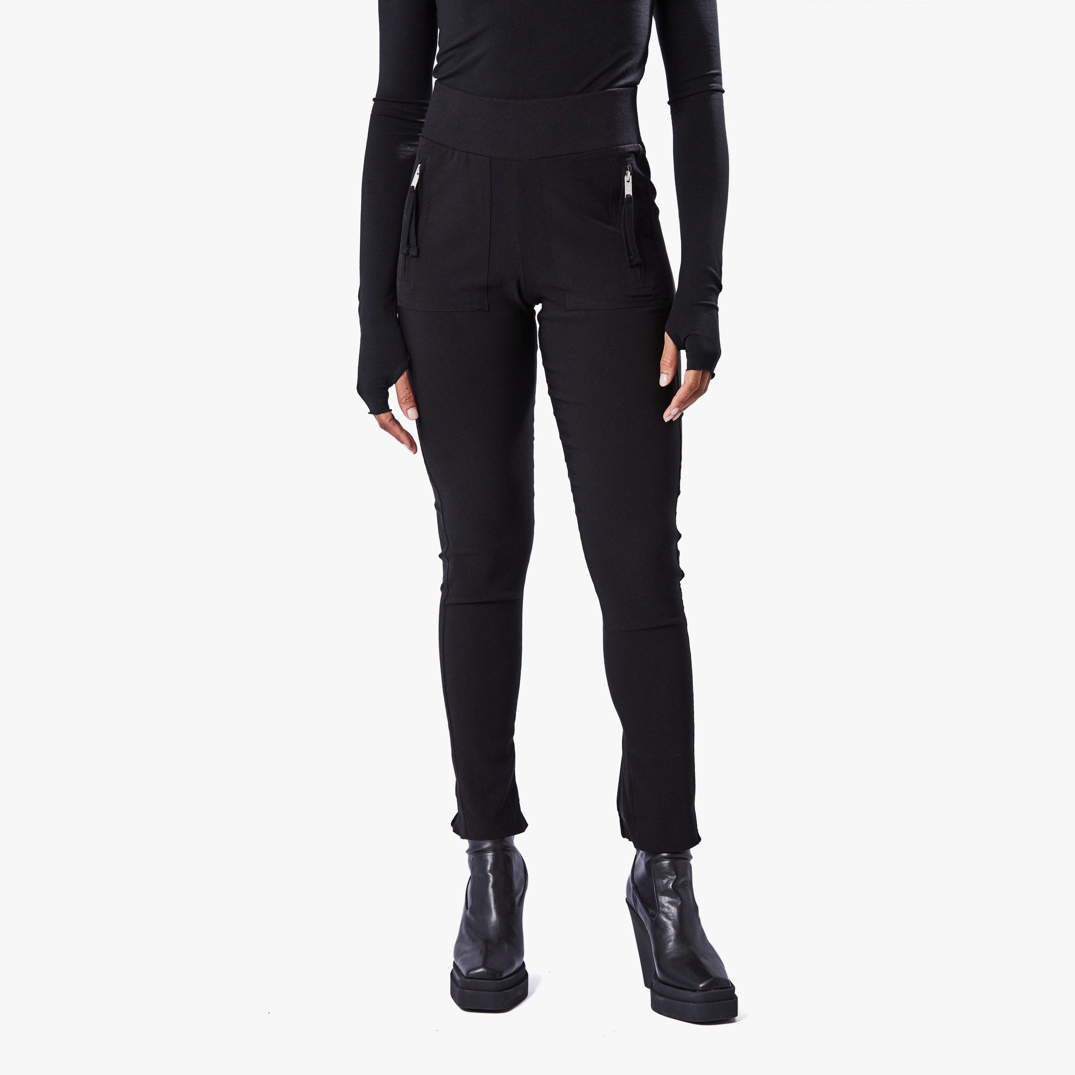 Thom Krom Slim Pants With Zippers