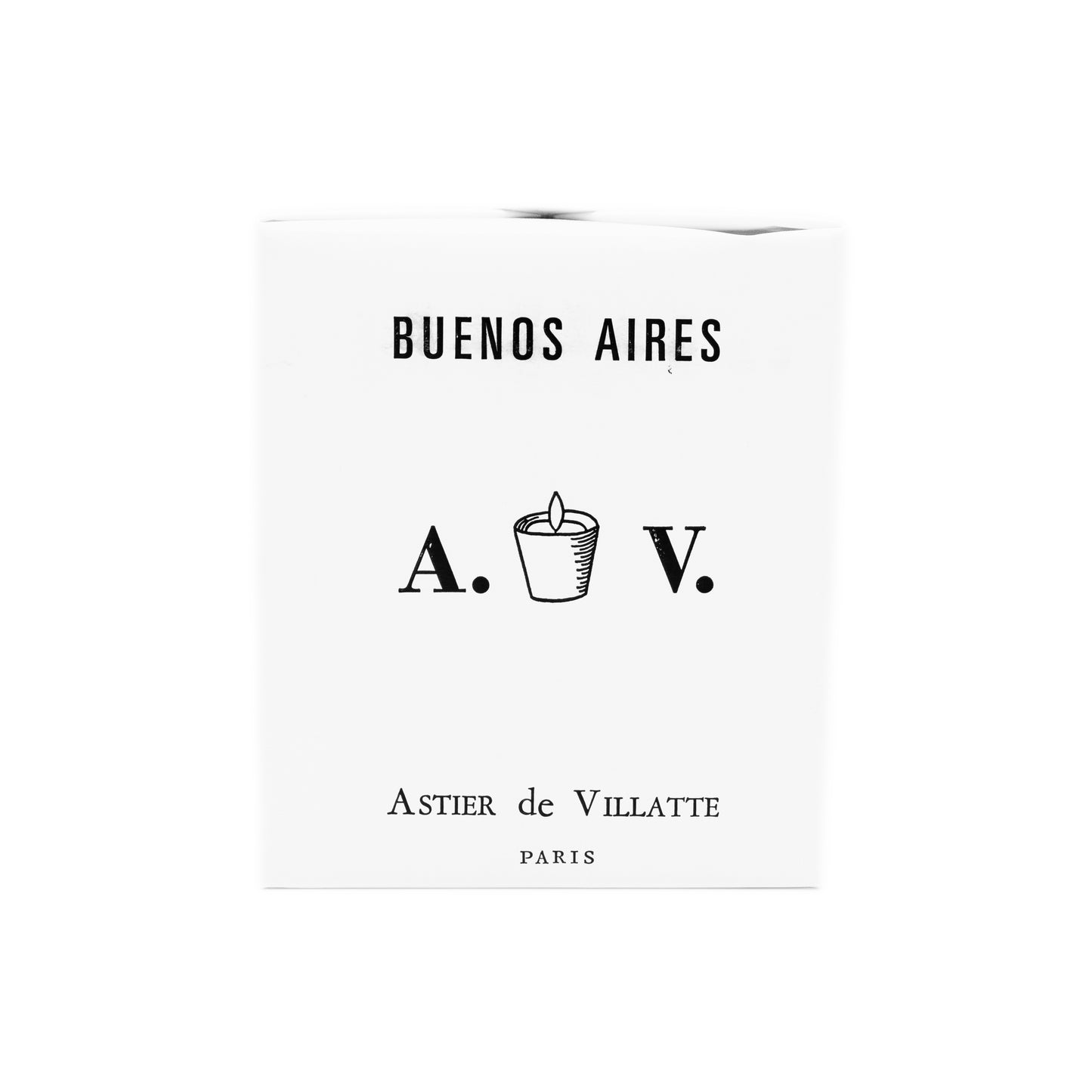 Astier de Villatte "Buenos Aires" Candle, Ceramic