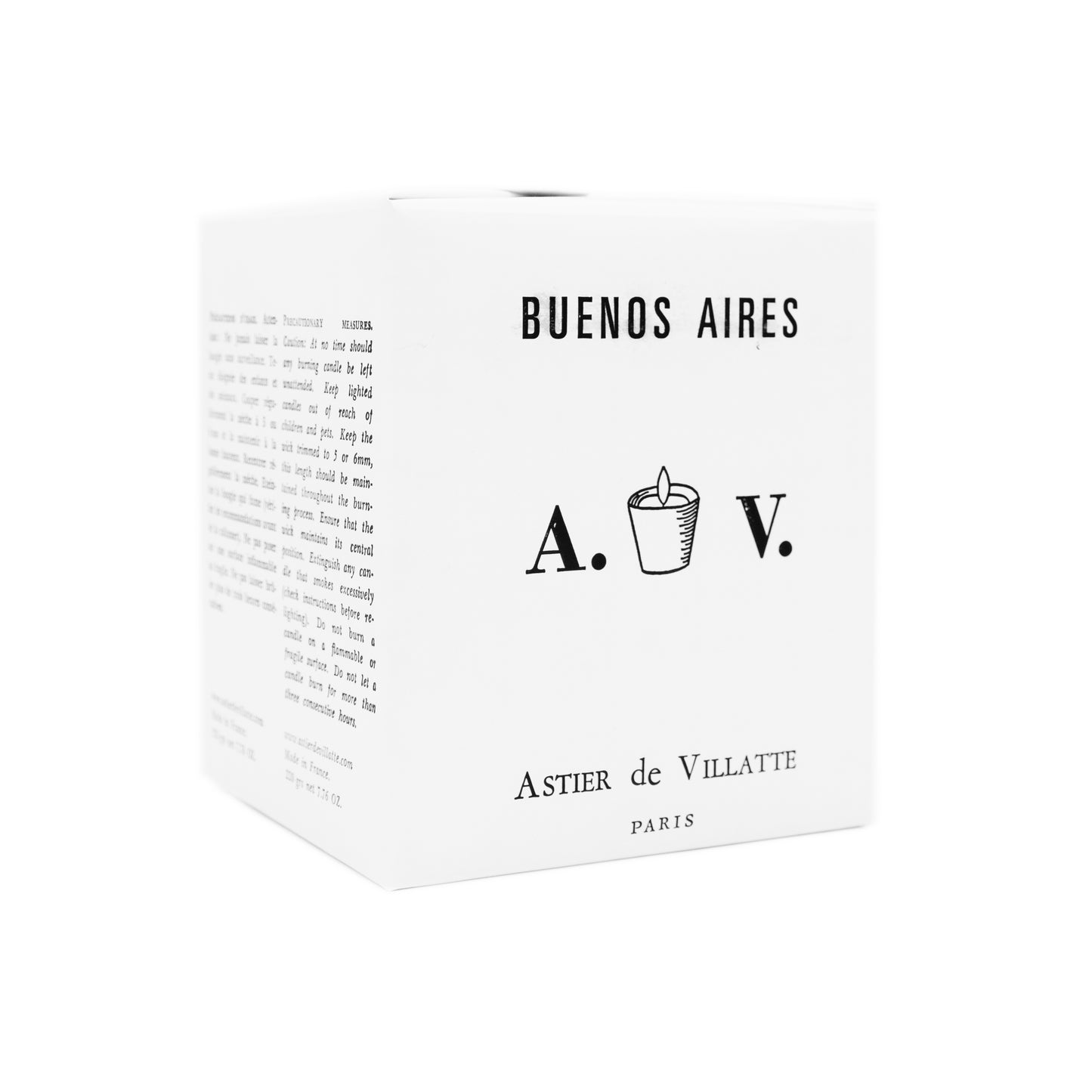 Astier de Villatte "Buenos Aires" Candle, Ceramic