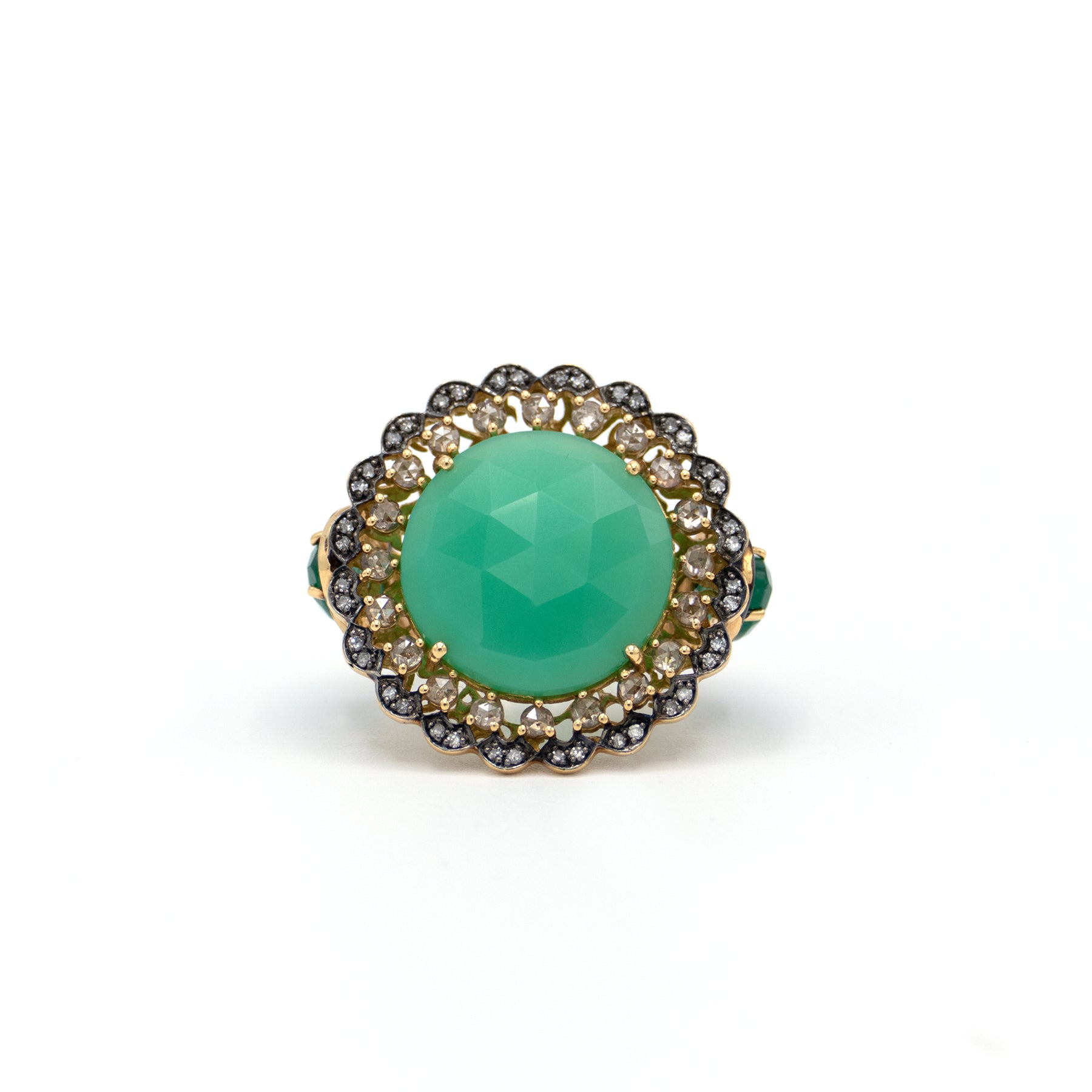 Green Opal Ring