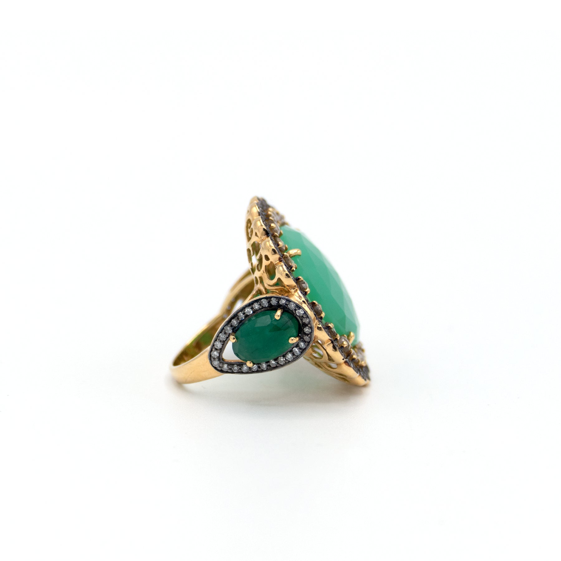 Green Opal Ring
