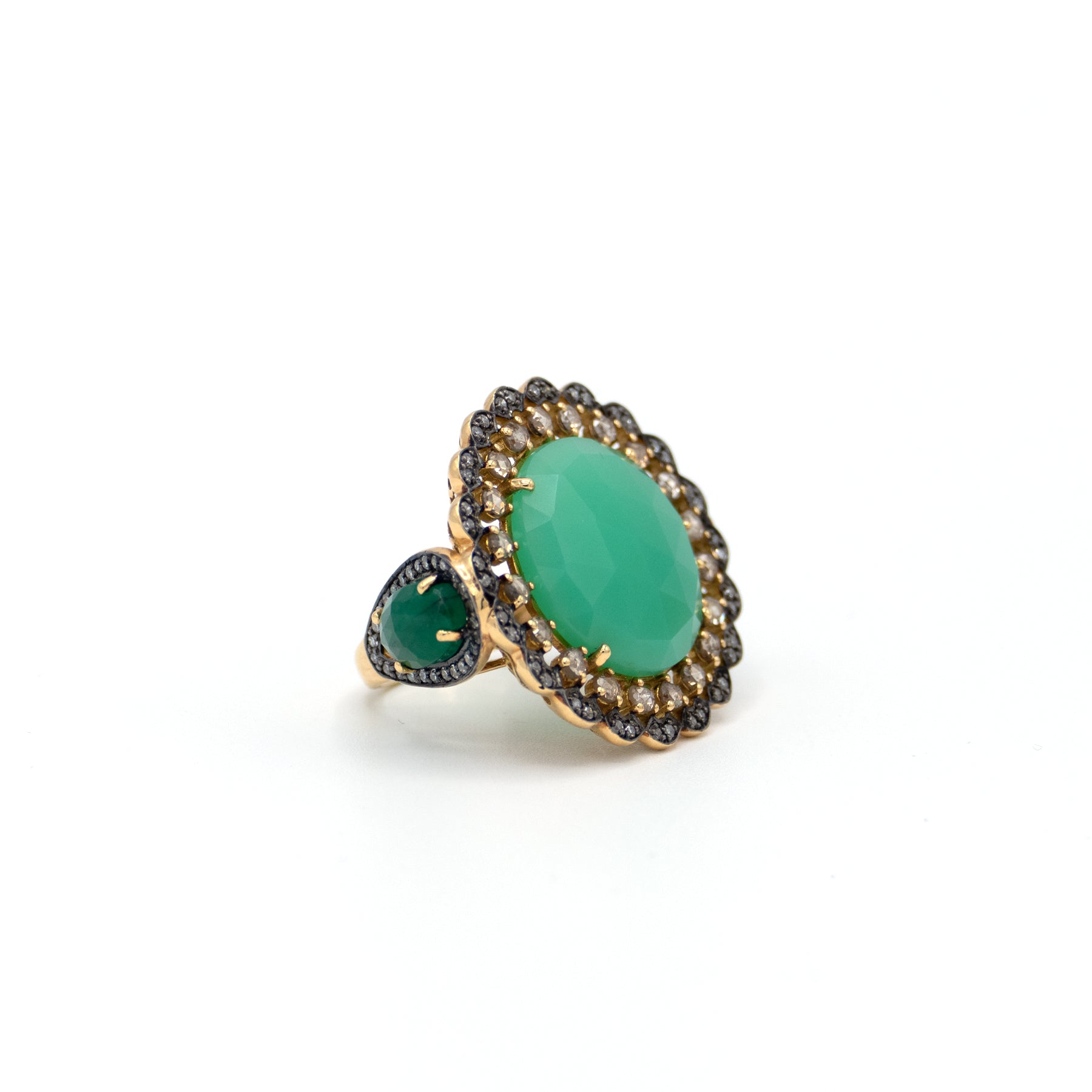 Green Opal Ring