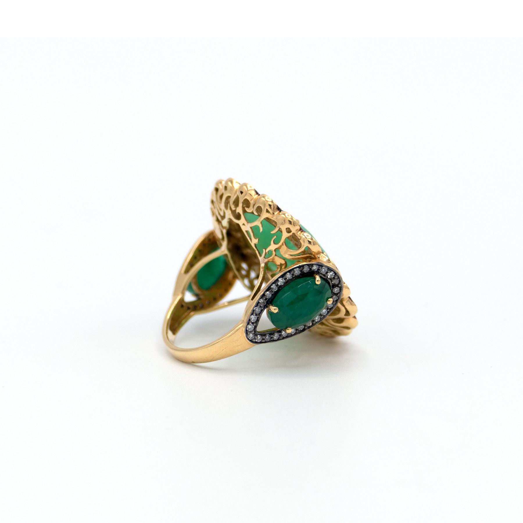 Green Opal Ring
