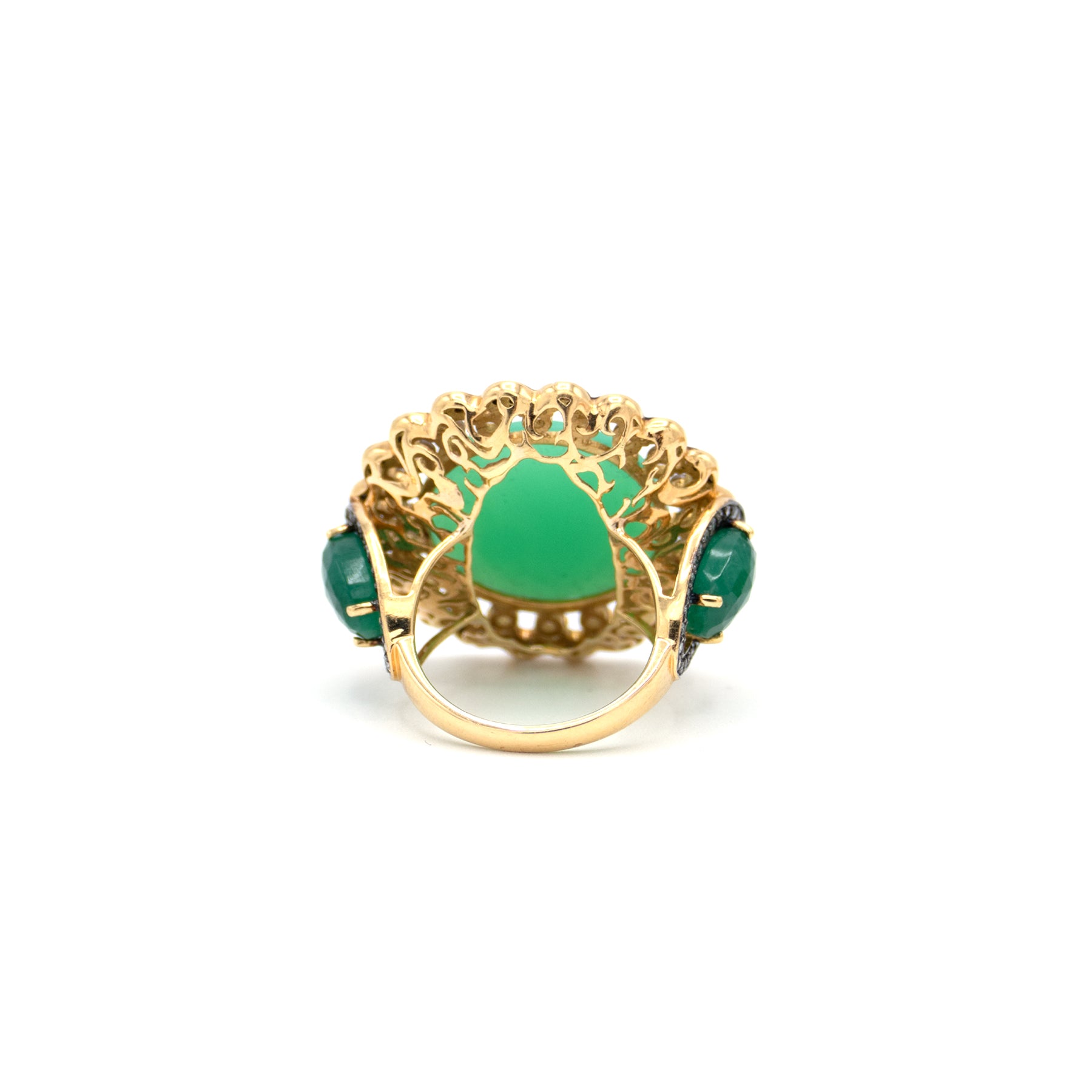 Green Opal Ring