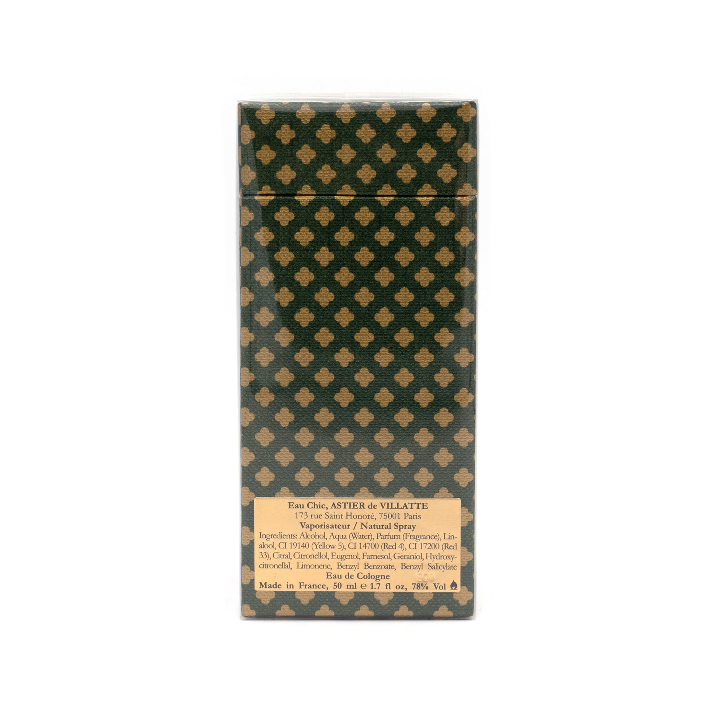 Astier de Villatte "Eau Chic" Cologne Spray 50 ml