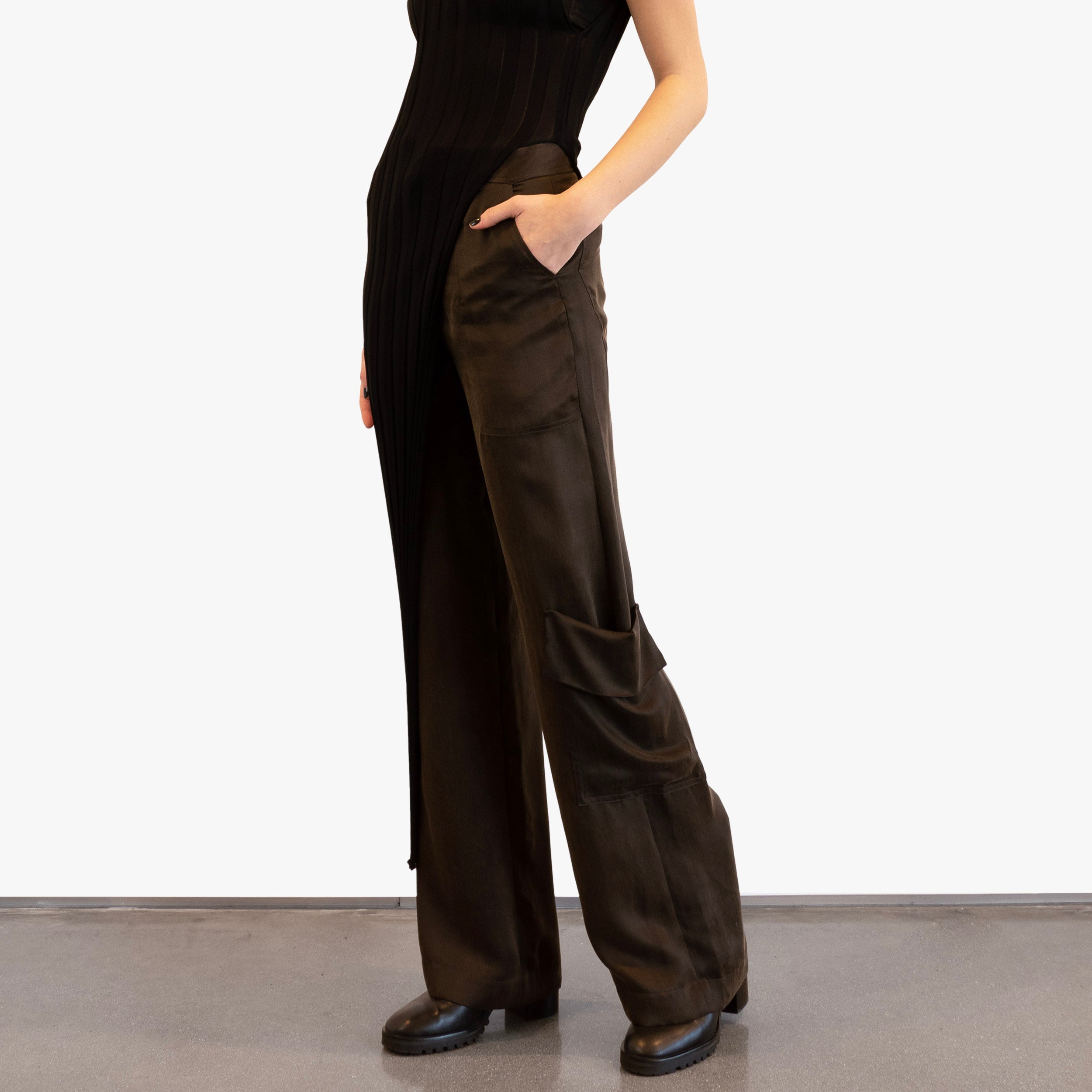 Isabel Benenato Darkwood Pants
