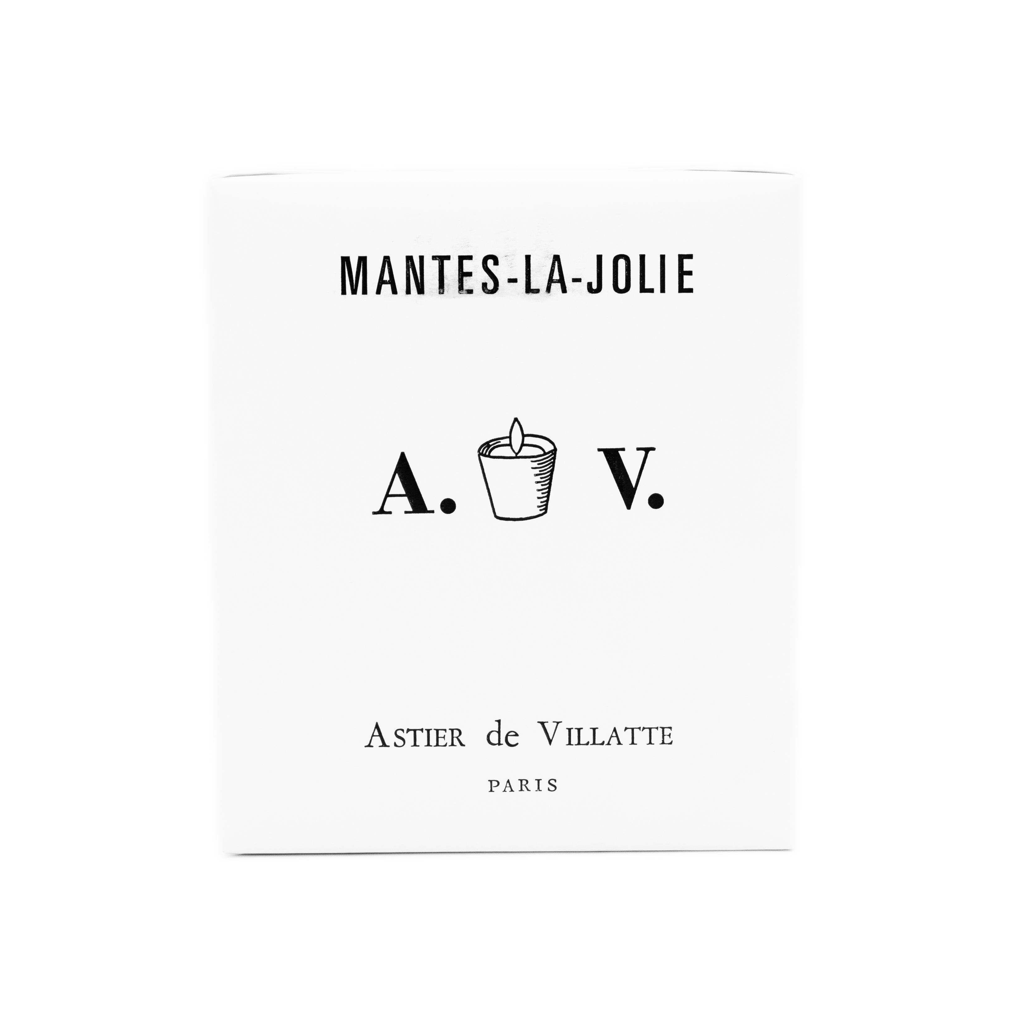 Astier de Villatte "Mantes La Jolie" Candle, Glass