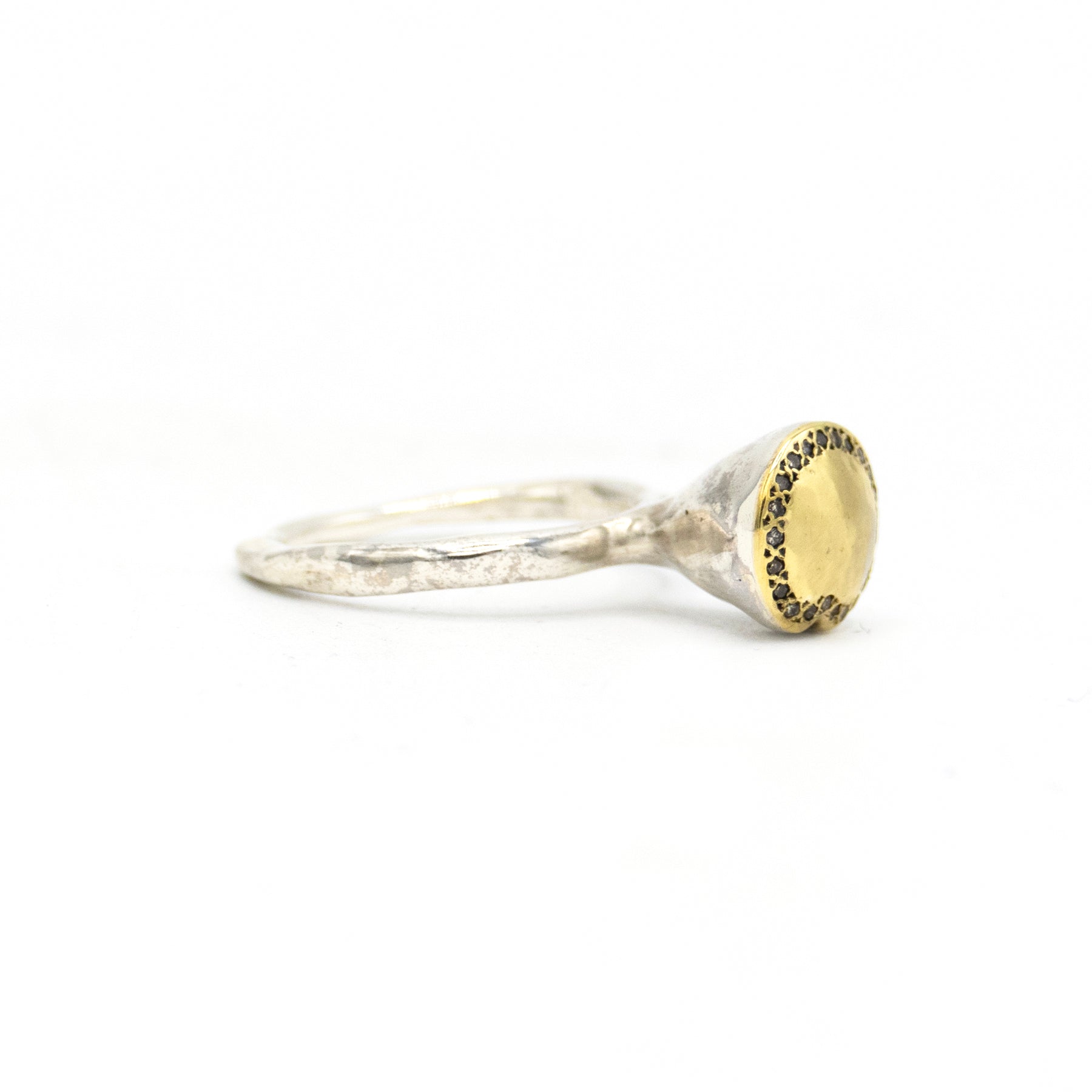 Rosa Maria Copper & Cognac Diamonds Noufa Ring