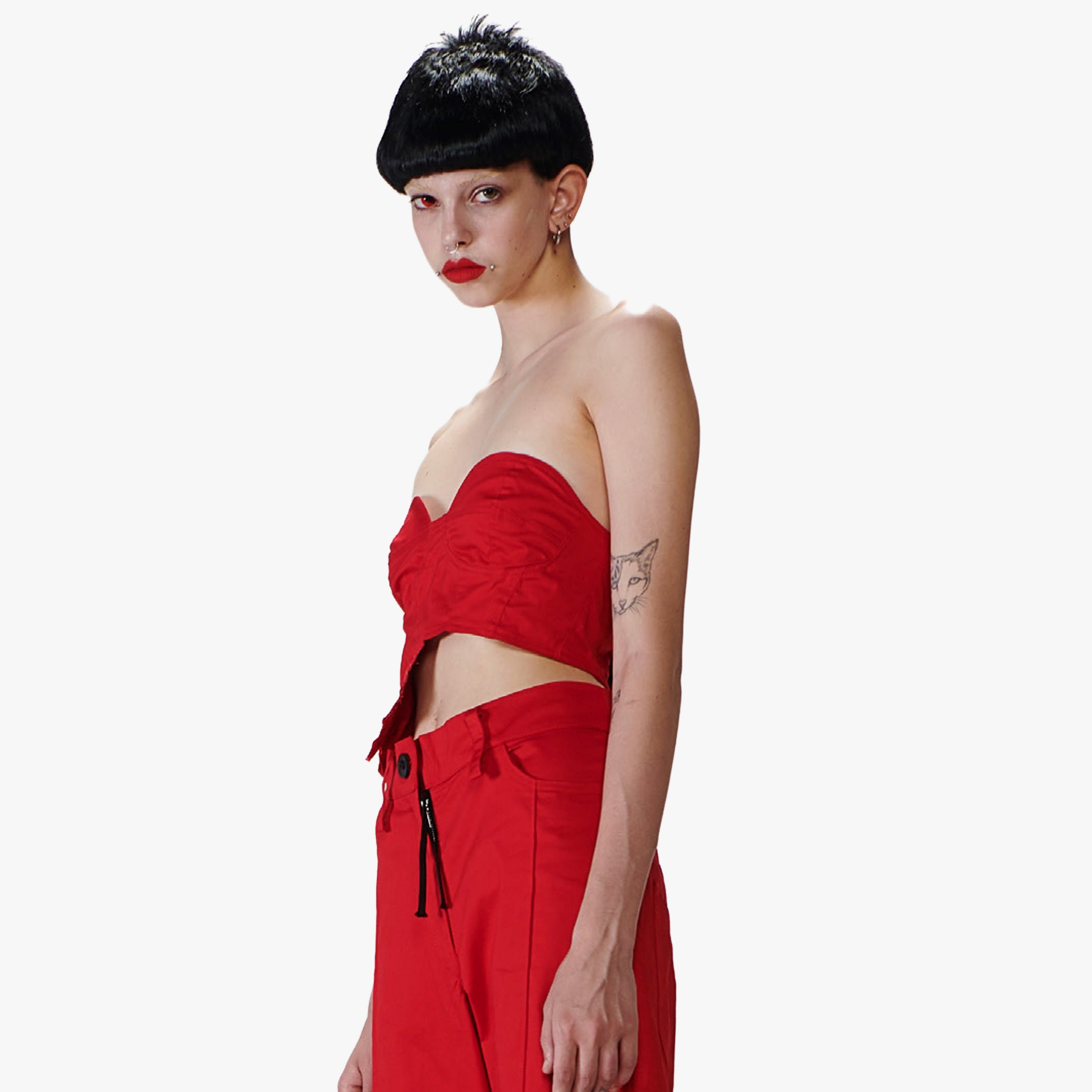 Barbara Bologna Basic Bustier Red