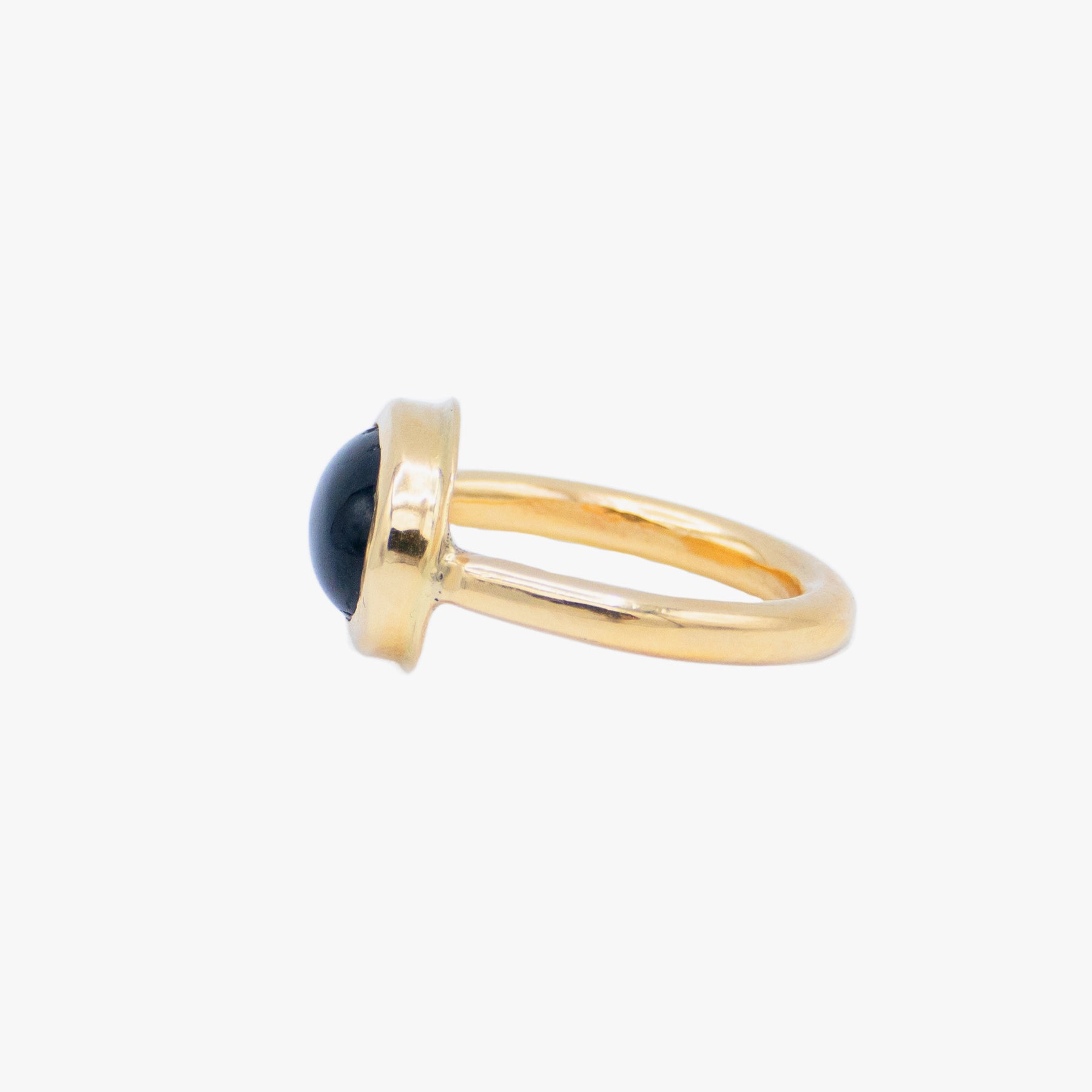 AM Studio Blue Cabochon Tourmaline Ring