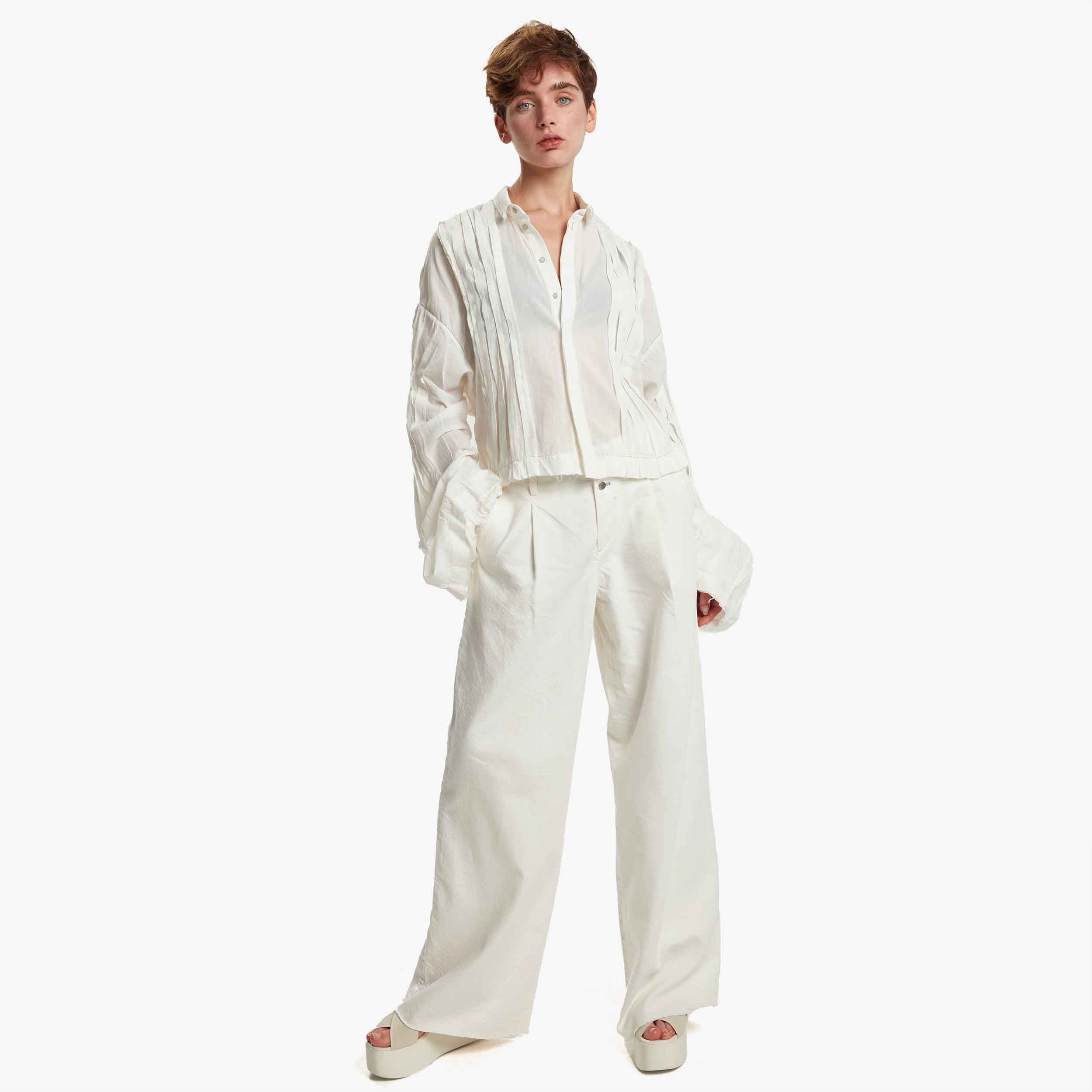 Umit Unal Cotton and Silk Shirt