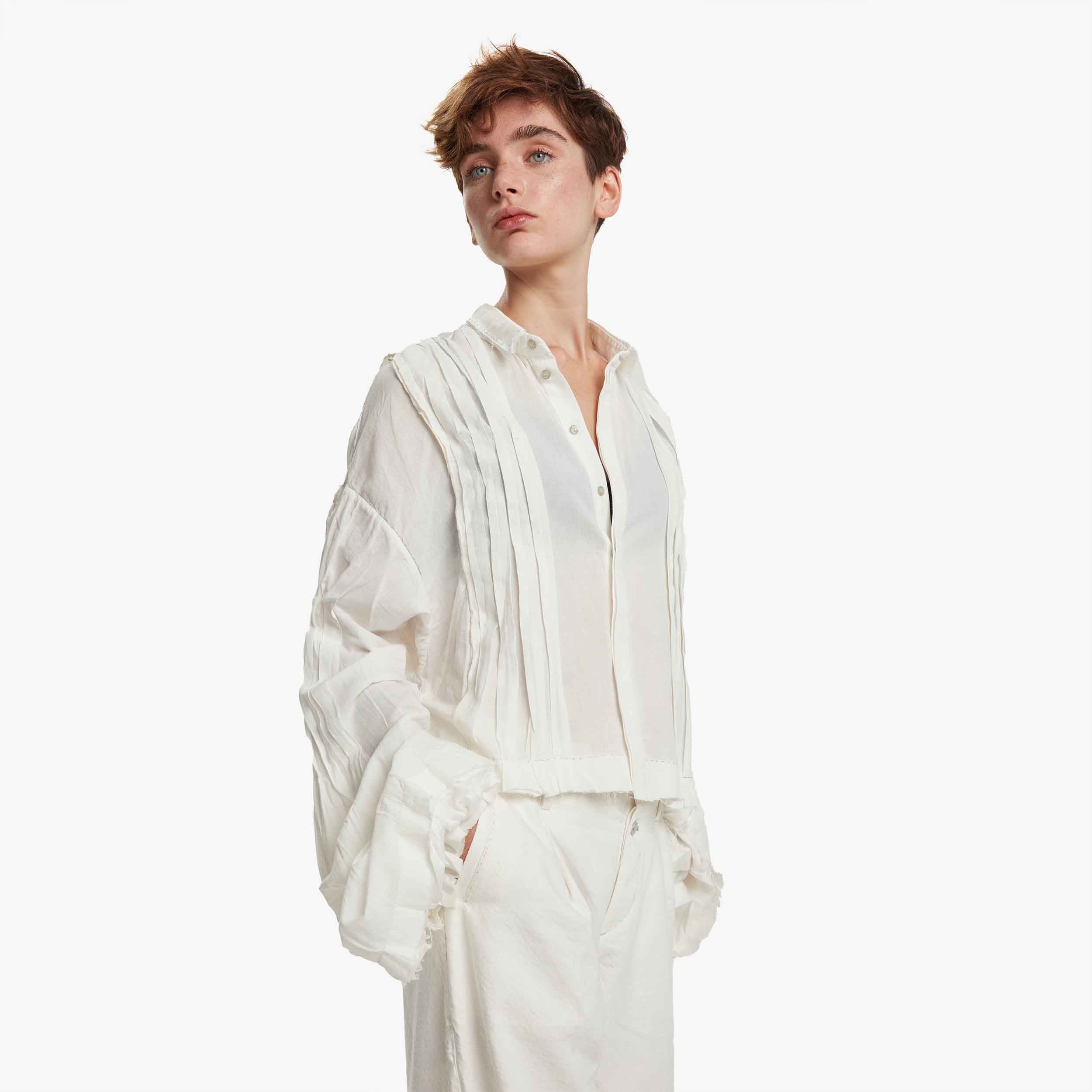 Umit Unal Cotton and Silk Shirt