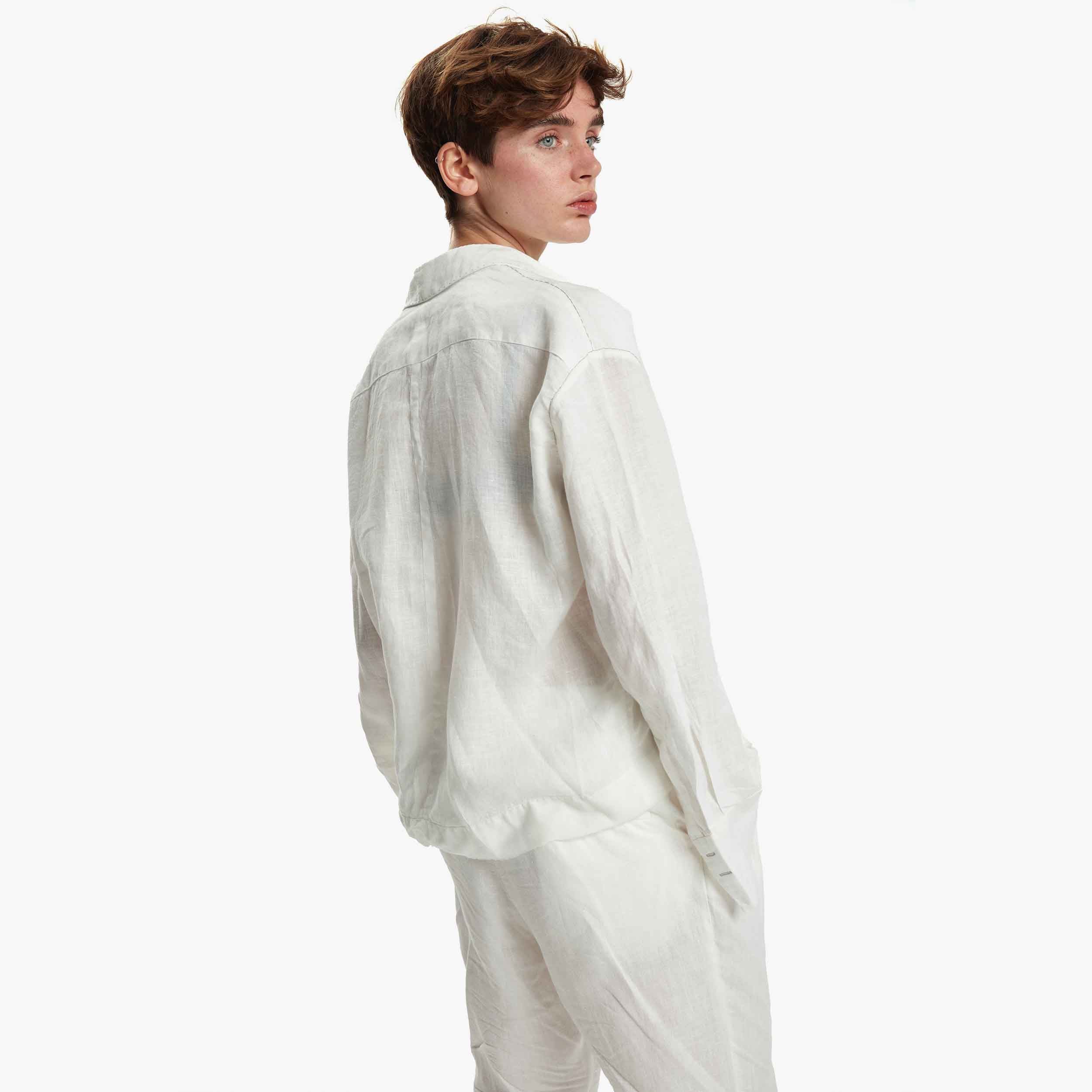 Umit Unal Linen Regular Fit Shirt