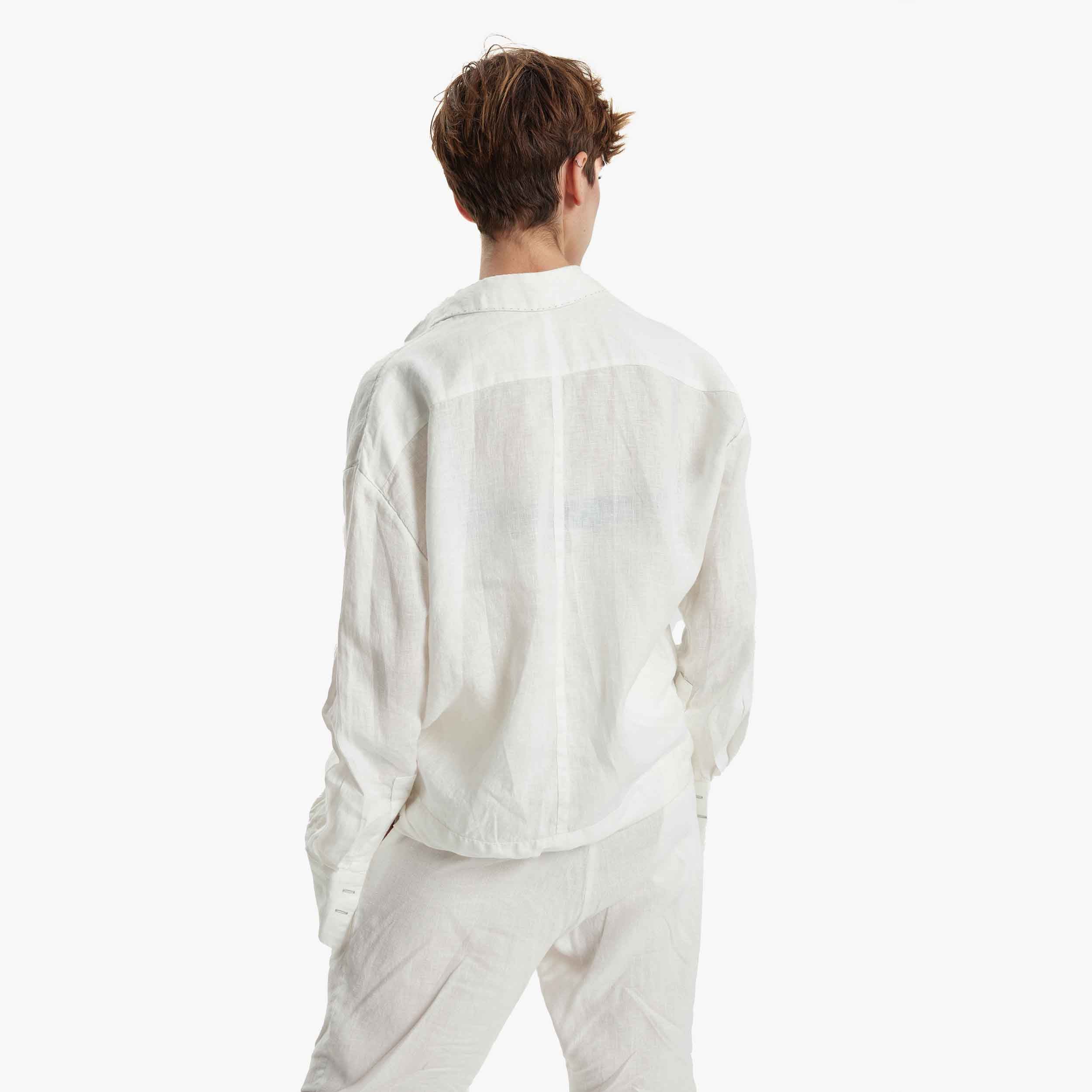 Umit Unal Linen Regular Fit Shirt