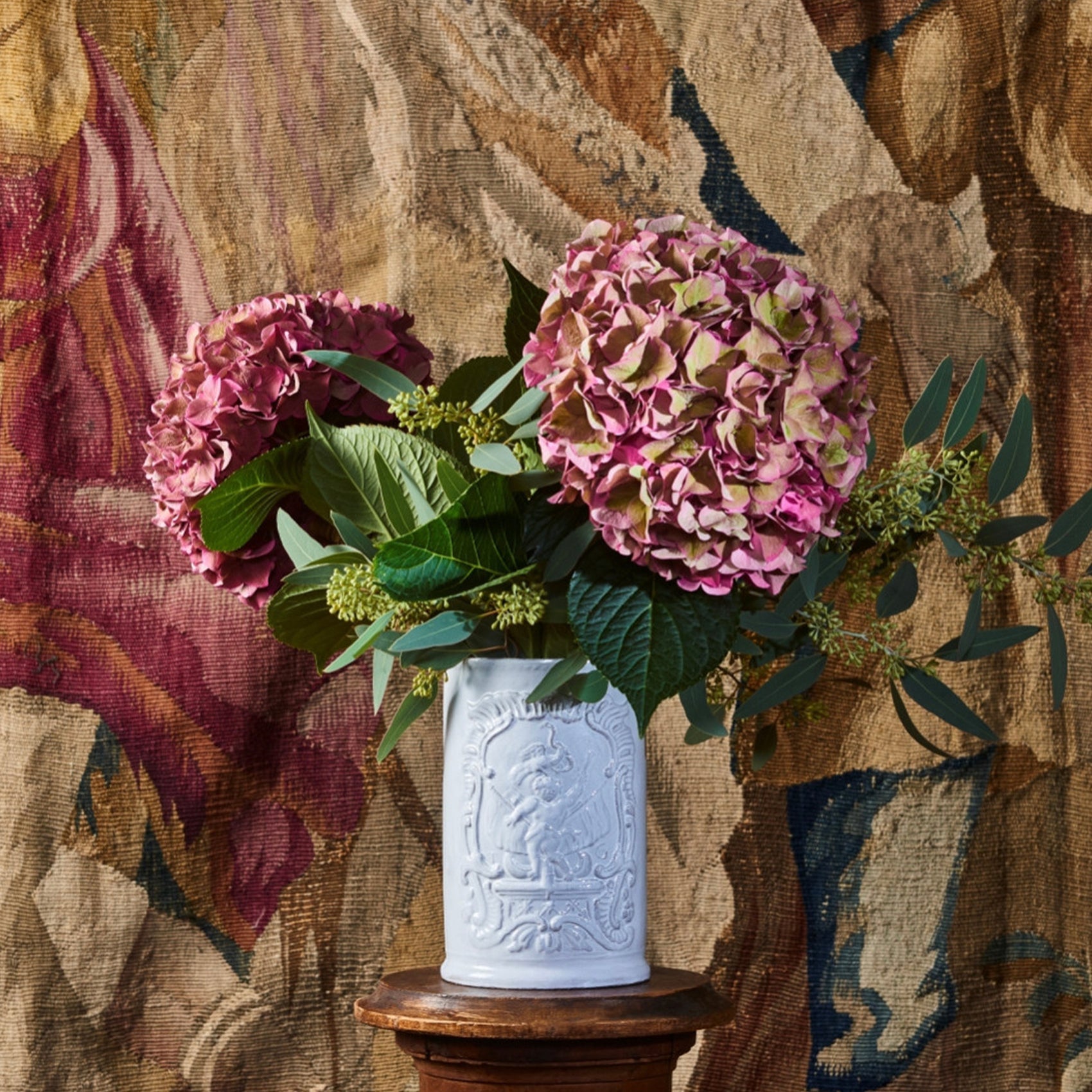 Flowers in an Astier de Villatte Vase