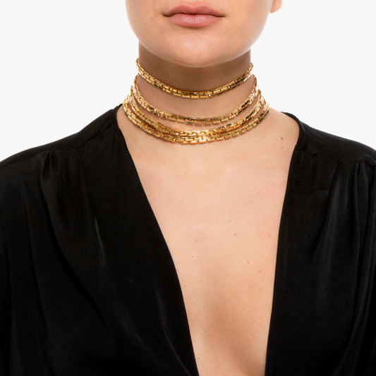 Silvia Gnecchi Manhattan Choker Necklace