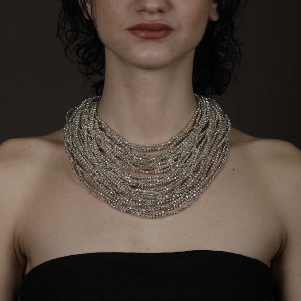 Vintage Glass Bead Necklace