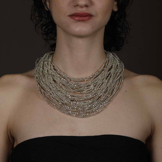 Vintage Glass Bead Necklace