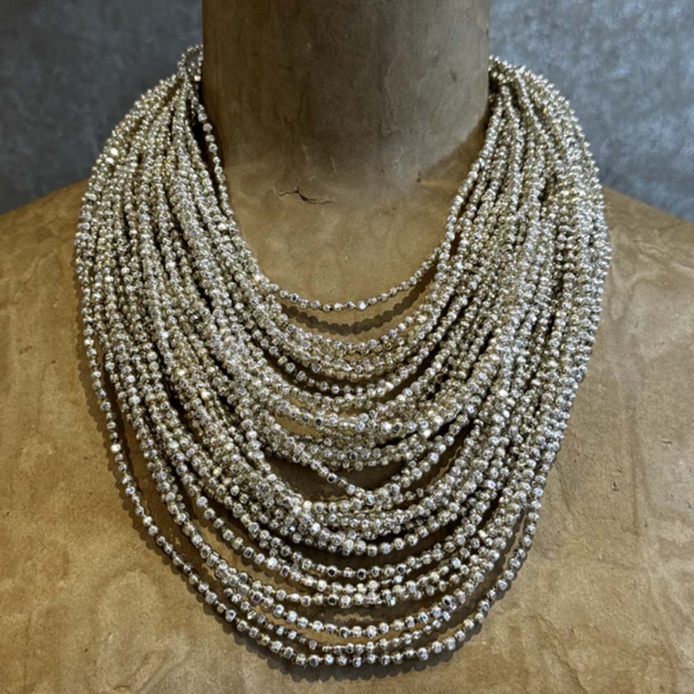 Vintage Glass Bead Necklace