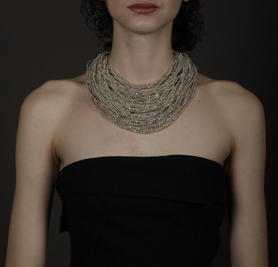 Vintage Glass Bead Necklace