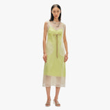 Embellished Sheer Organza Dress