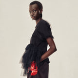 Simone Rocha Puff Sleeve T-Shirt with Tutu