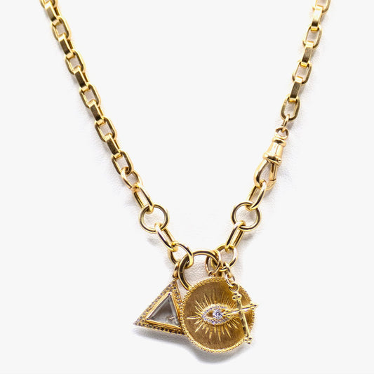 Gold and Diamond Necklace
