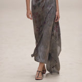 Hand Painted Silk Dress