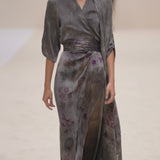 Hand Painted Silk Dress