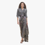 Hand Painted Silk Dress