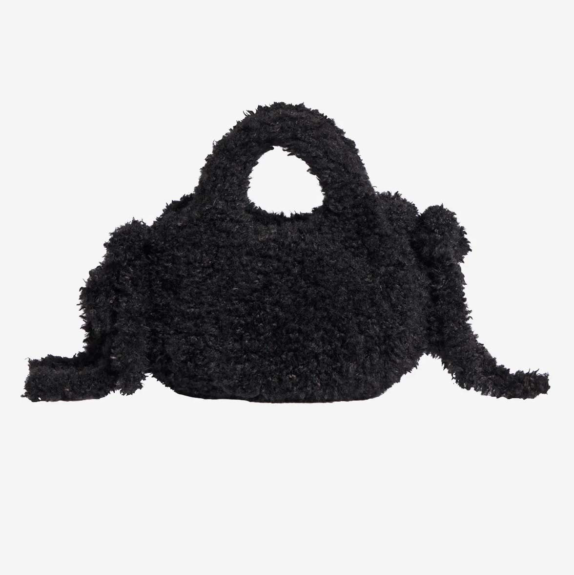 Faux fur Mini Tote Bag