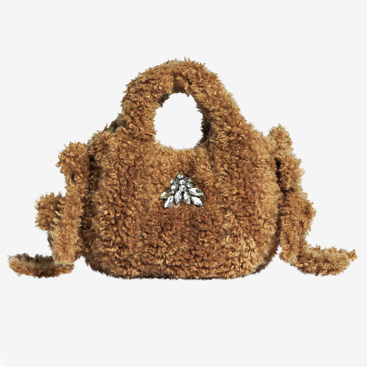 Faux fur Mini Tote Bag