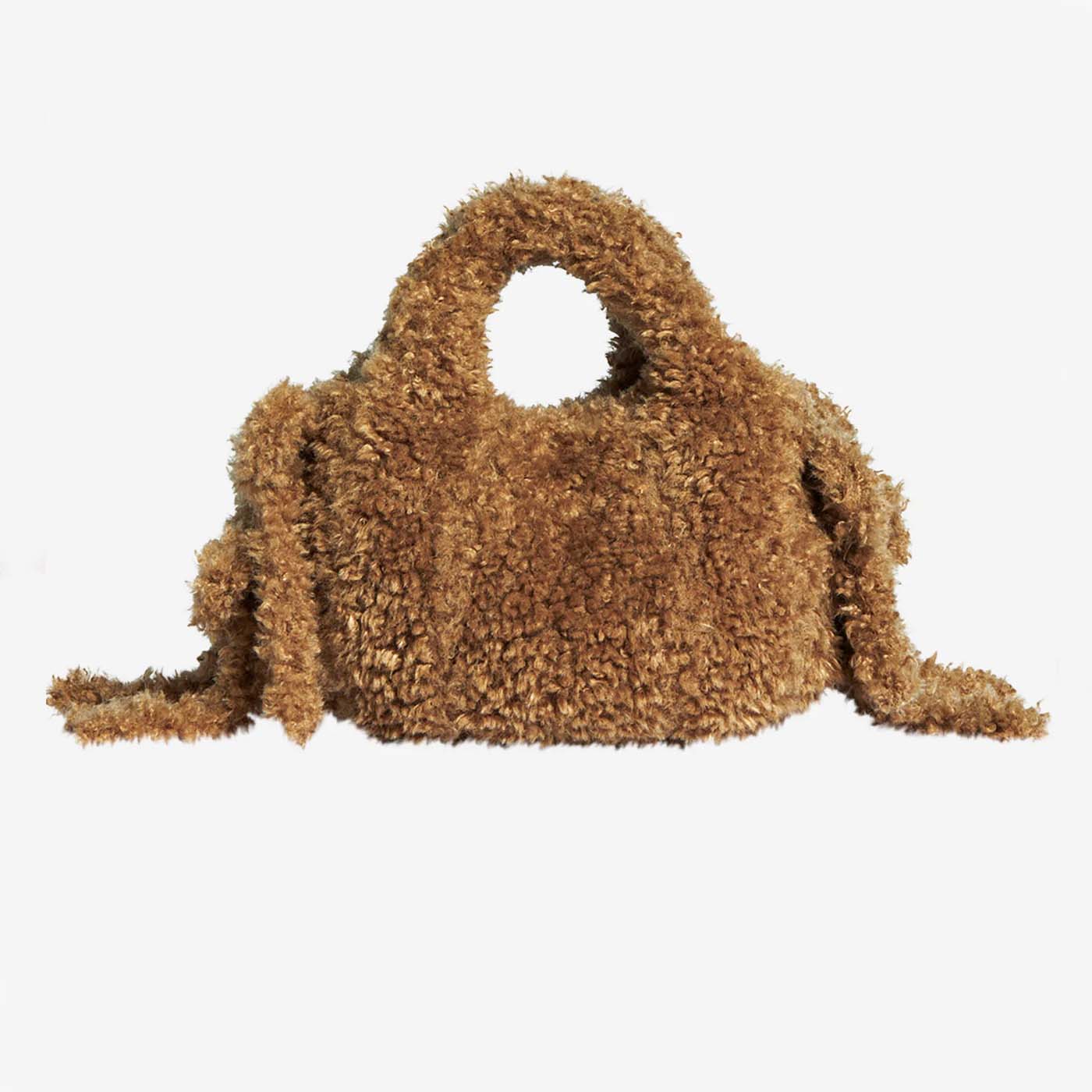 Faux fur Mini Tote Bag