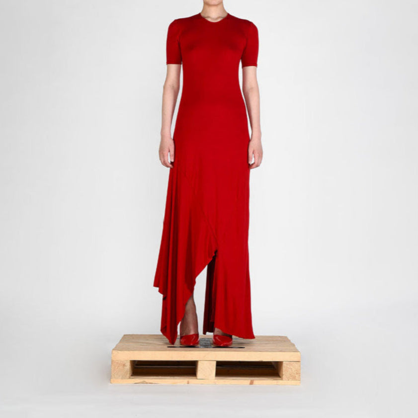Red T-Shirt Dress