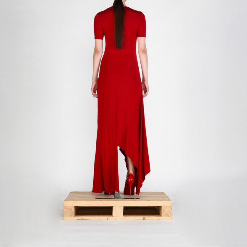 Red T-Shirt Dress