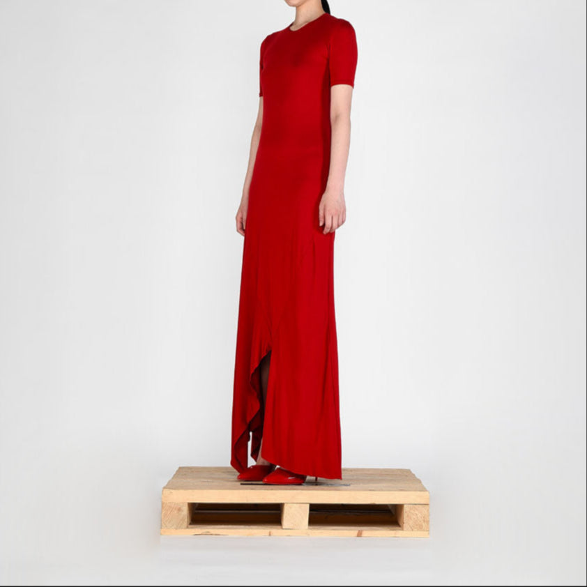 Red T-Shirt Dress