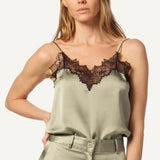 Sablyn Bobbi Lace Trim Cami