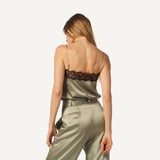 Sablyn Bobbi Lace Trim Cami