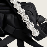 Simone Rocha Beaded Classic Bow Crossbody Bag