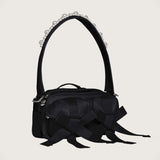 Simone Rocha Beaded Classic Bow Crossbody Bag