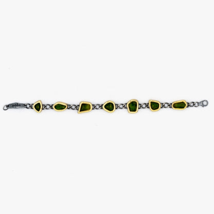 Stôn Gold and Sapphire Bracelet