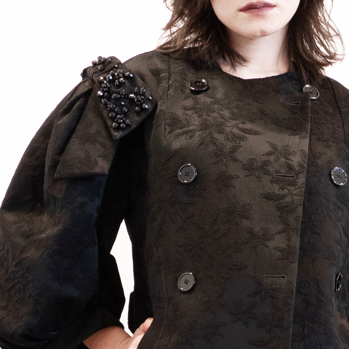 Simone Rocha Embellished Coat