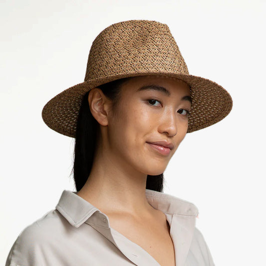 Courtney Fedora Hat - Camel