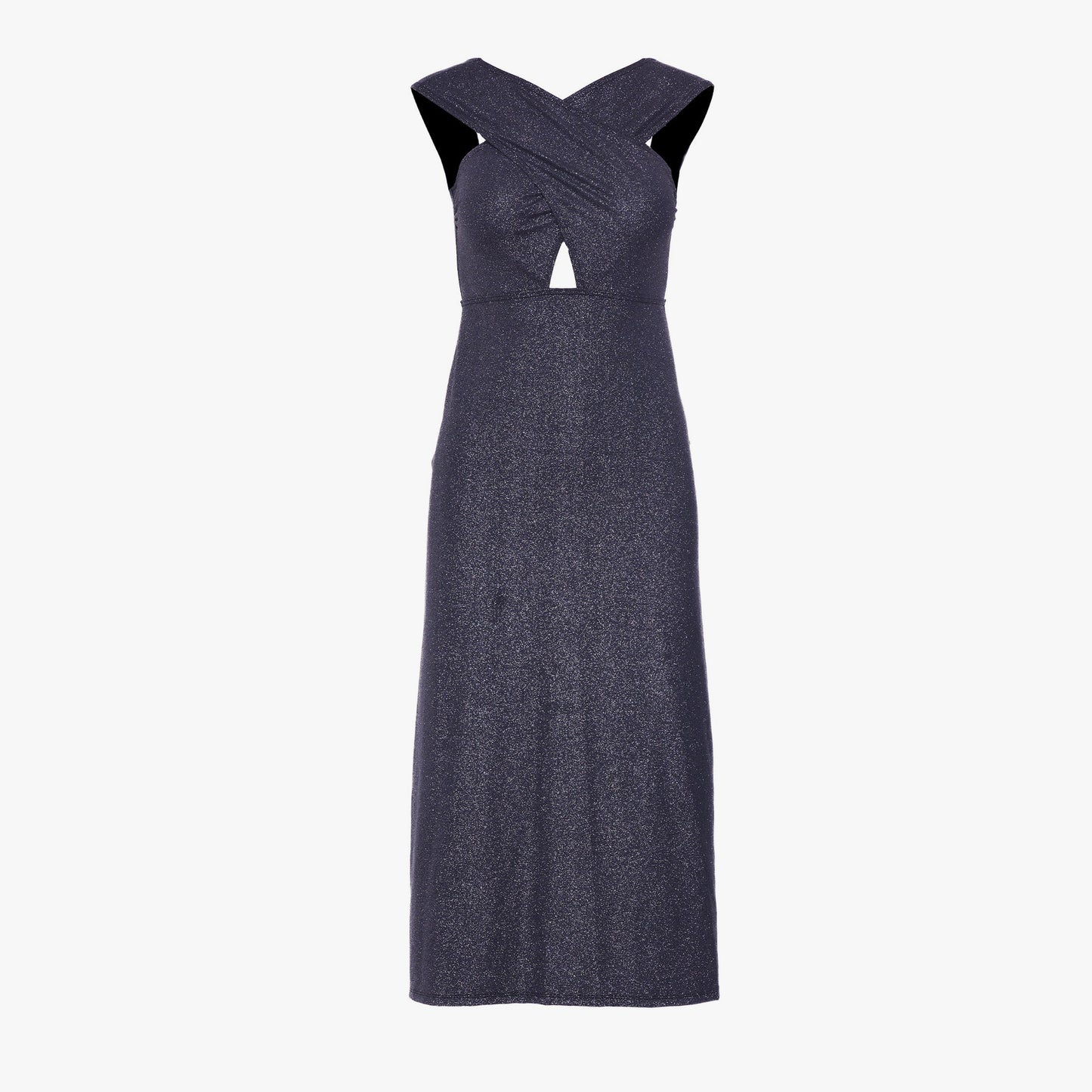 Coral Dress - Navy Sparkle